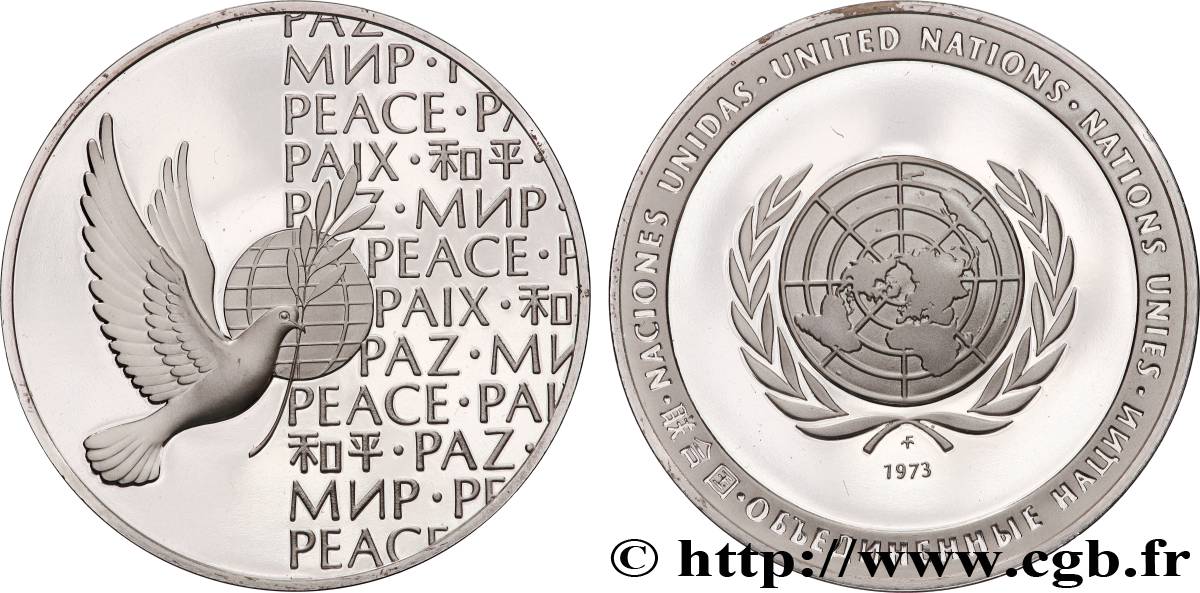 UNITED STATES OF AMERICA Médaille, Paix, Nations Unis MS