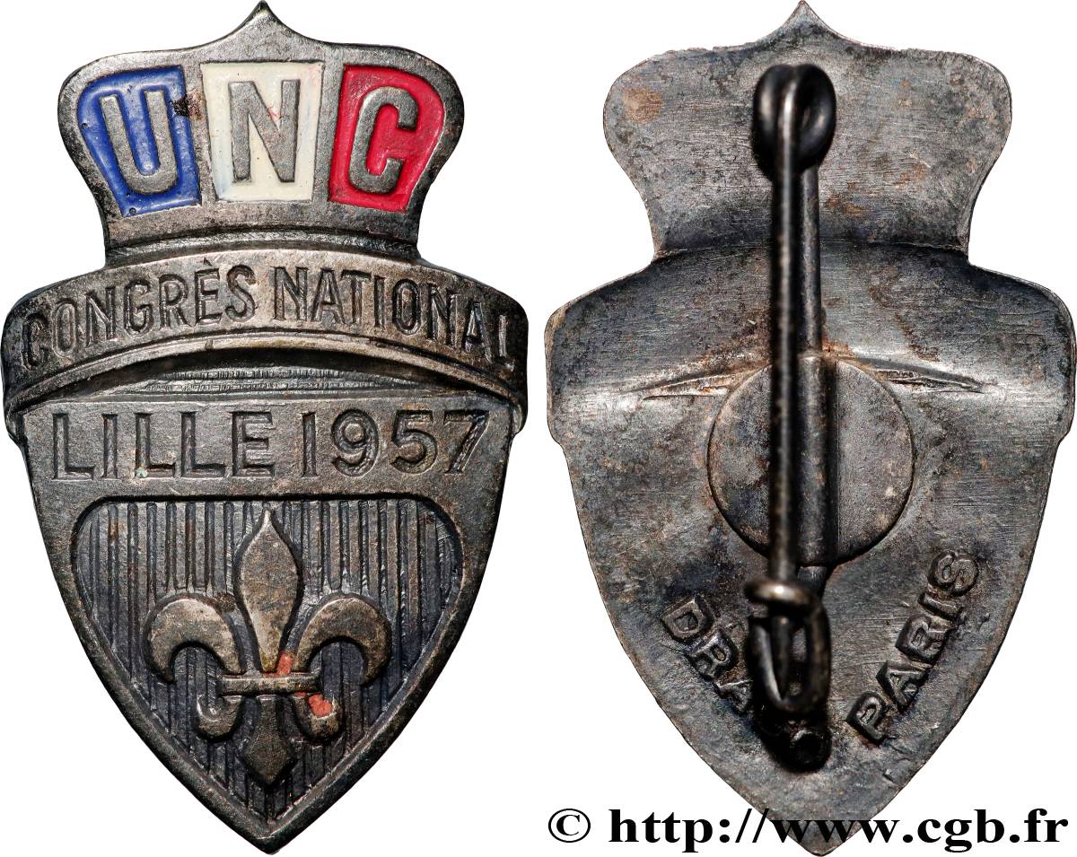 QUATRIÈME RÉPUBLIQUE Insigne, Congrès National UNC TTB