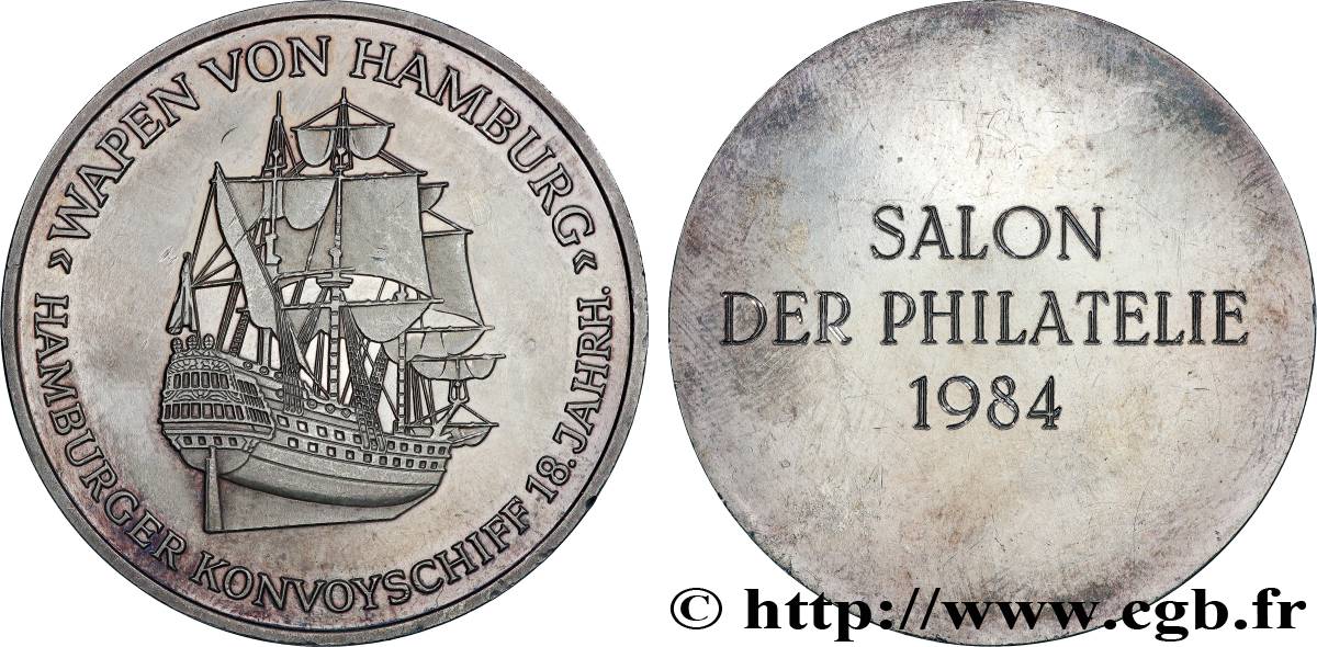 RÉPUBLIQUE FÉDÉRALE D ALLEMAGNE Médaille, Salon philatélique fVZ