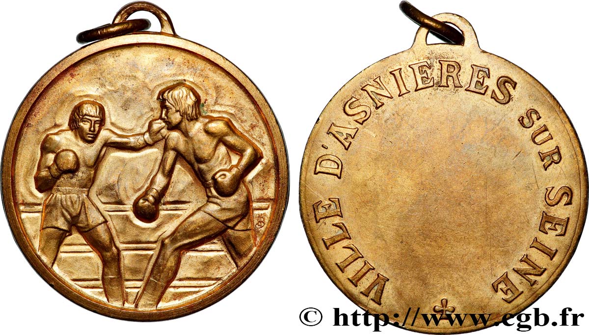 SPORTS Médaille, Compétition de boxe SS