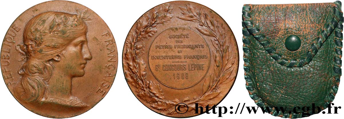 DRITTE FRANZOSISCHE REPUBLIK Médaille, Société des petits fabricants et inventeurs français, Concours Lépine SS