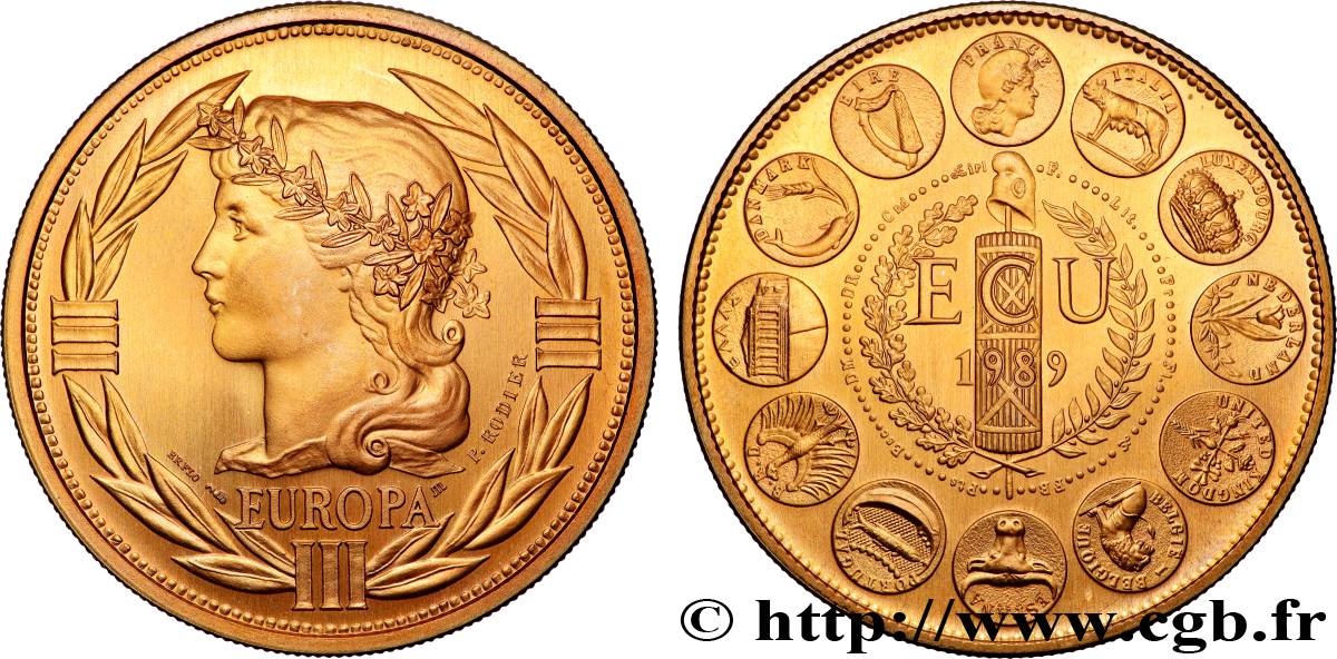 FUNFTE FRANZOSISCHE REPUBLIK ECU Europa fST