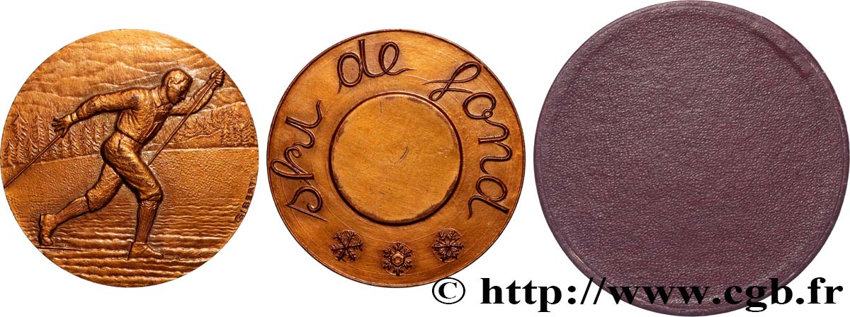 CINQUIÈME RÉPUBLIQUE Médaille, Ski de fond SUP