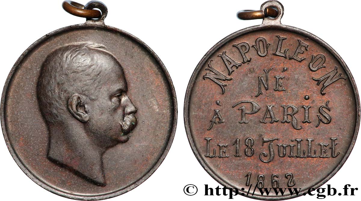 TROISIÈME RÉPUBLIQUE Médaille, Victor Napoléon  TTB+