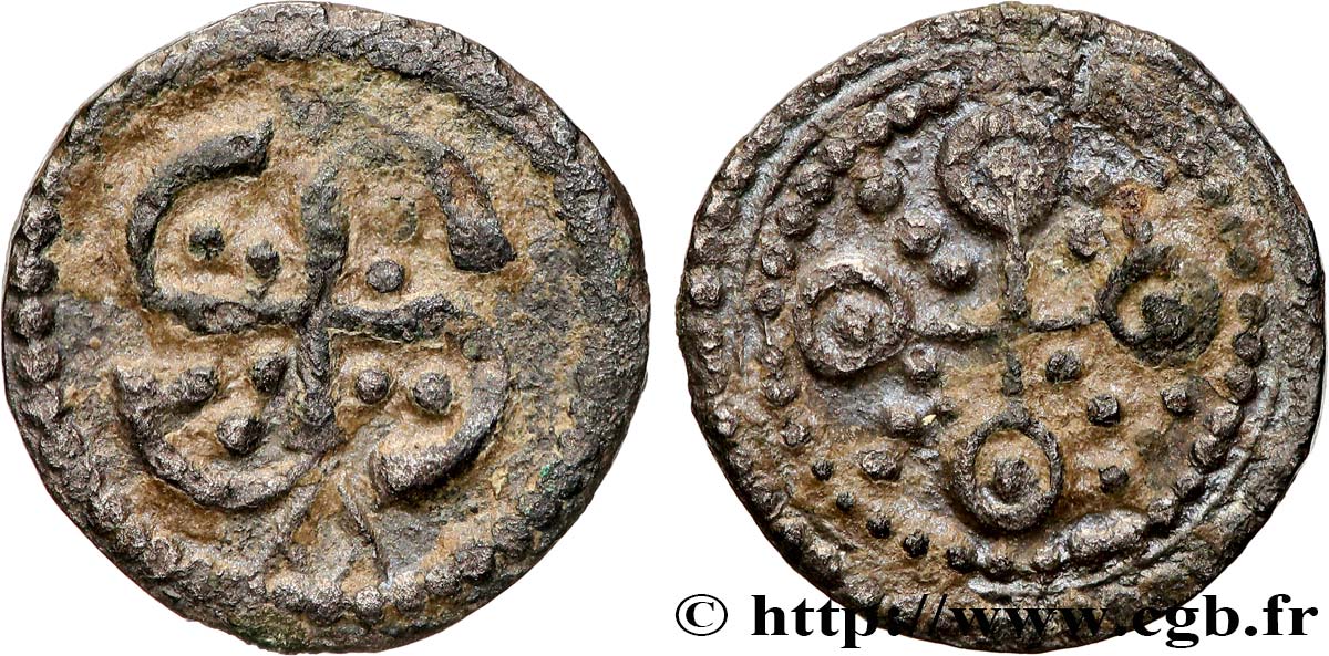 PARIS (PARISIUS) Denier XF
