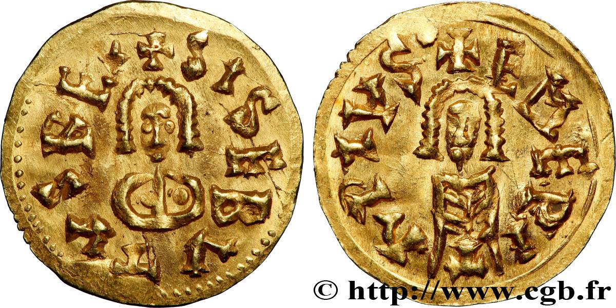 ESPAGNE - WISIGOTHS - SISEBUT Triens SUP