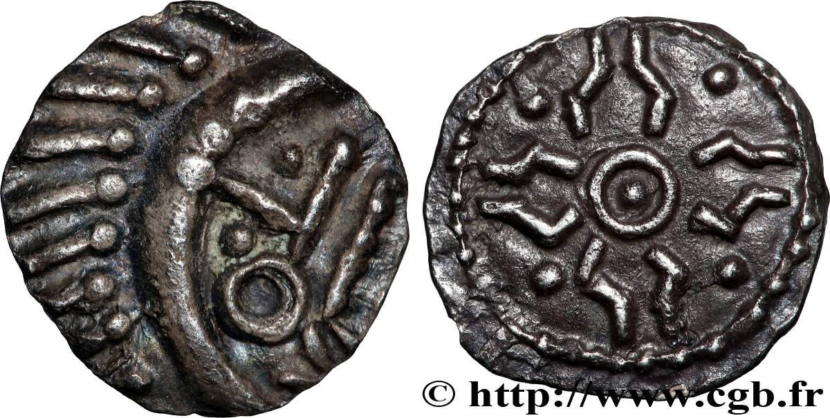 ANGLO-SAXONS Sceat au porc-épic, série E, type 53 SUP