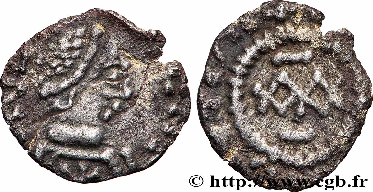 MEROVINGIAN COINS Denier SS
