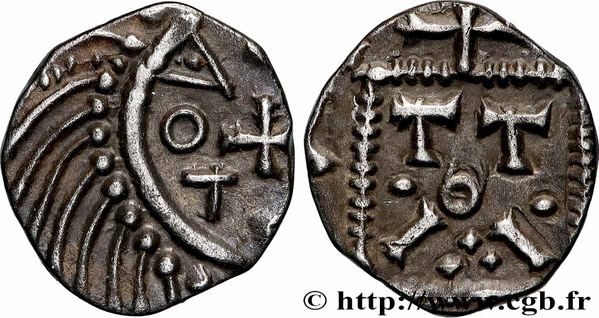 ENGLAND - ANGELSASSCHE Sceat au porc-épic, série E, variété A VZ