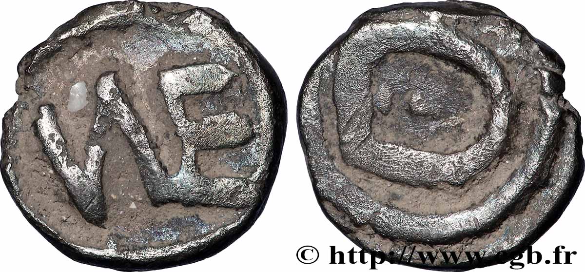 PAGUS MOSELLENSIS - METTIS - METZ (Moselle) - ANONYMOUS COINAGE Denier au monogramme ME MBC