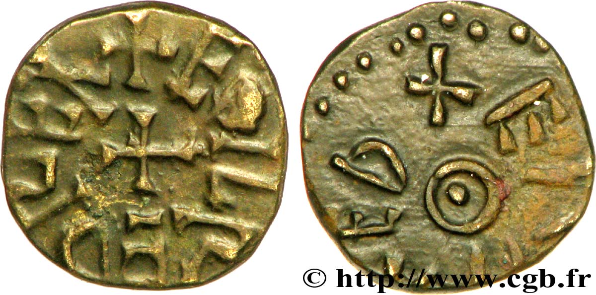 ANGLO-SAXONS - NORTHUMBRIA - ÆTHELRED II  Sceat EANRED TTB+/SUP