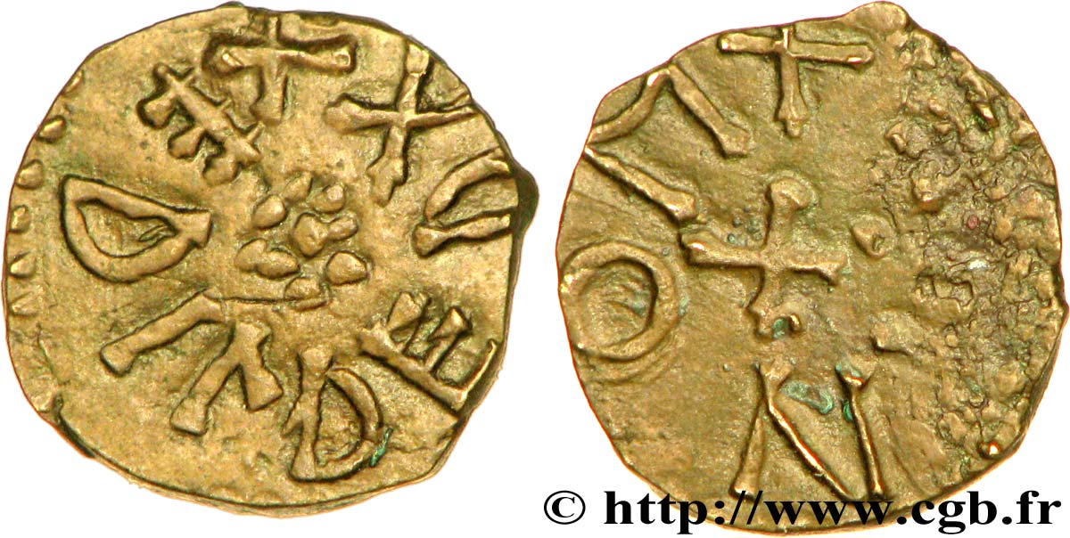 ANGLO-SAXONS - NORTHUMBRIA - ÆTHELRED II  Sceat MONNE SUP/TTB+