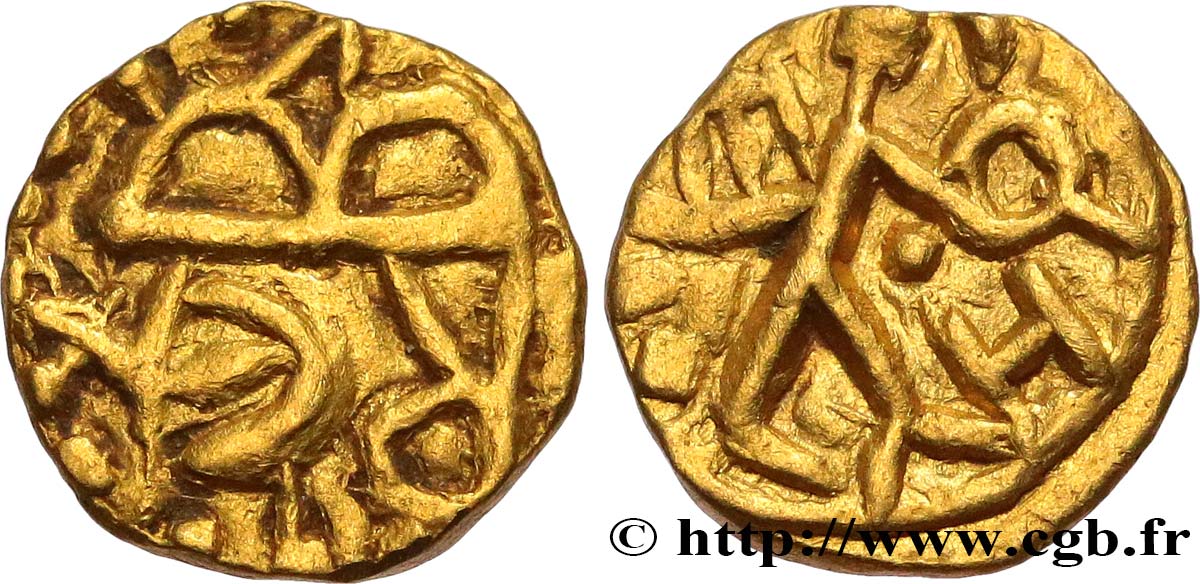 MEROVINGIAN COINS - indeterminate MINT Triens AU