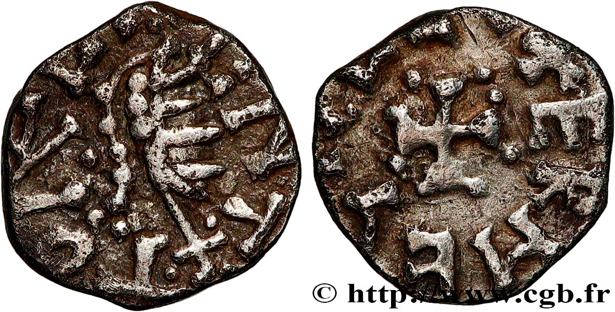 MEROVINGIAN COINS Denier SS