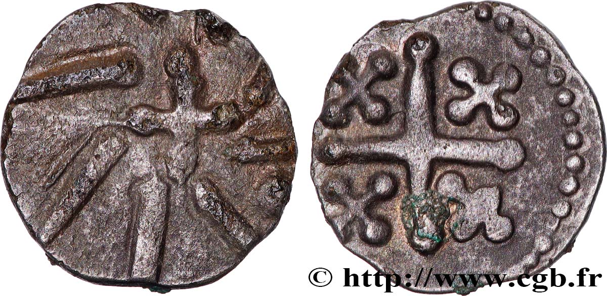 MEROVINGIAN COINS Denier MBC