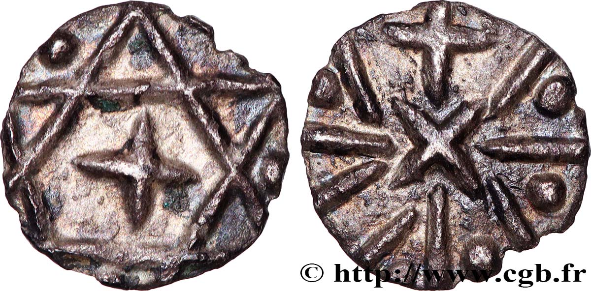 MEROVINGIAN COINS Denier q.SPL