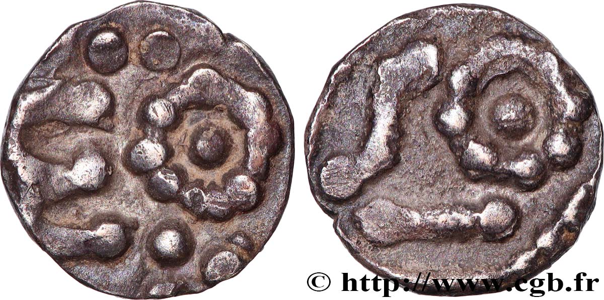 MEROVINGIAN COINS Denier MBC+