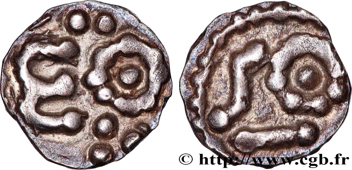 MEROVINGIAN COINS Denier q.SPL