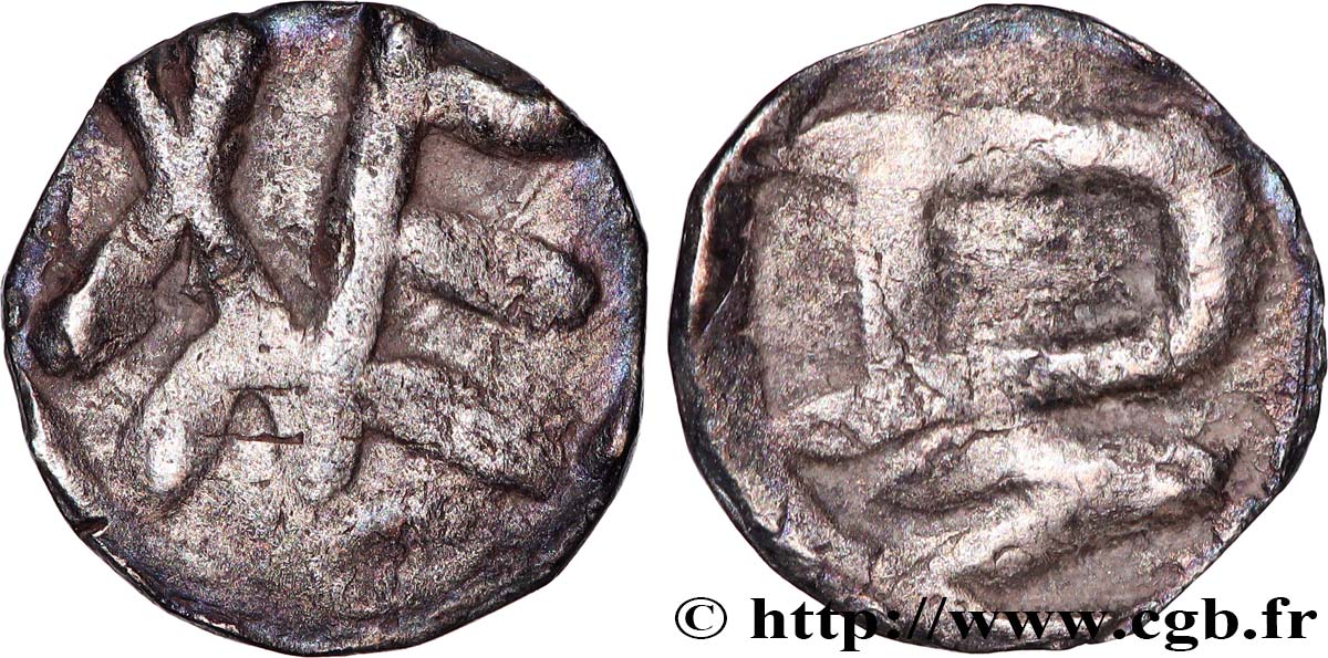 PAGUS MOSELLENSIS - METTIS - METZ (Moselle) - ANONYMOUS COINAGE Denier au monogramme ME BB