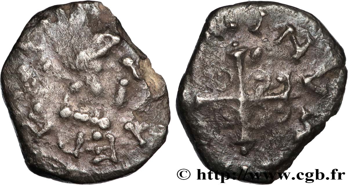 MEROVINGIAN COINS Denier BC+