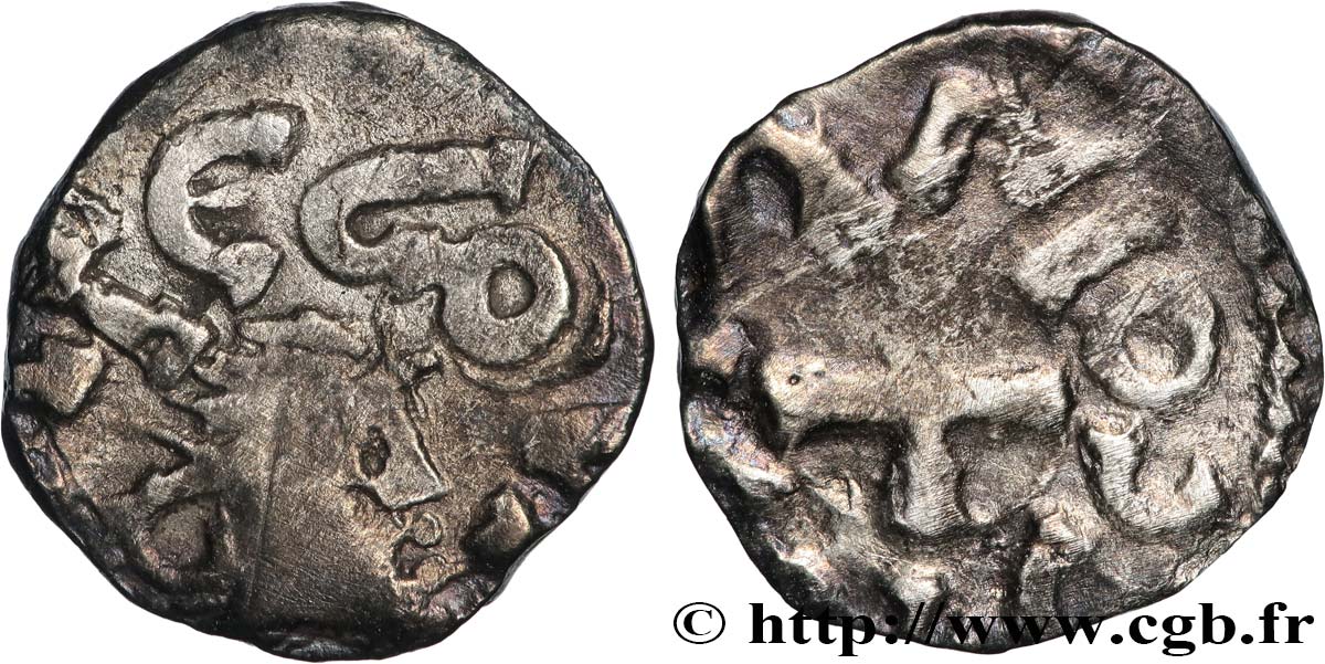 MEROVINGIAN COINS Denier fSS