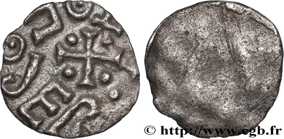 MEROVINGIAN COINS Obole AU