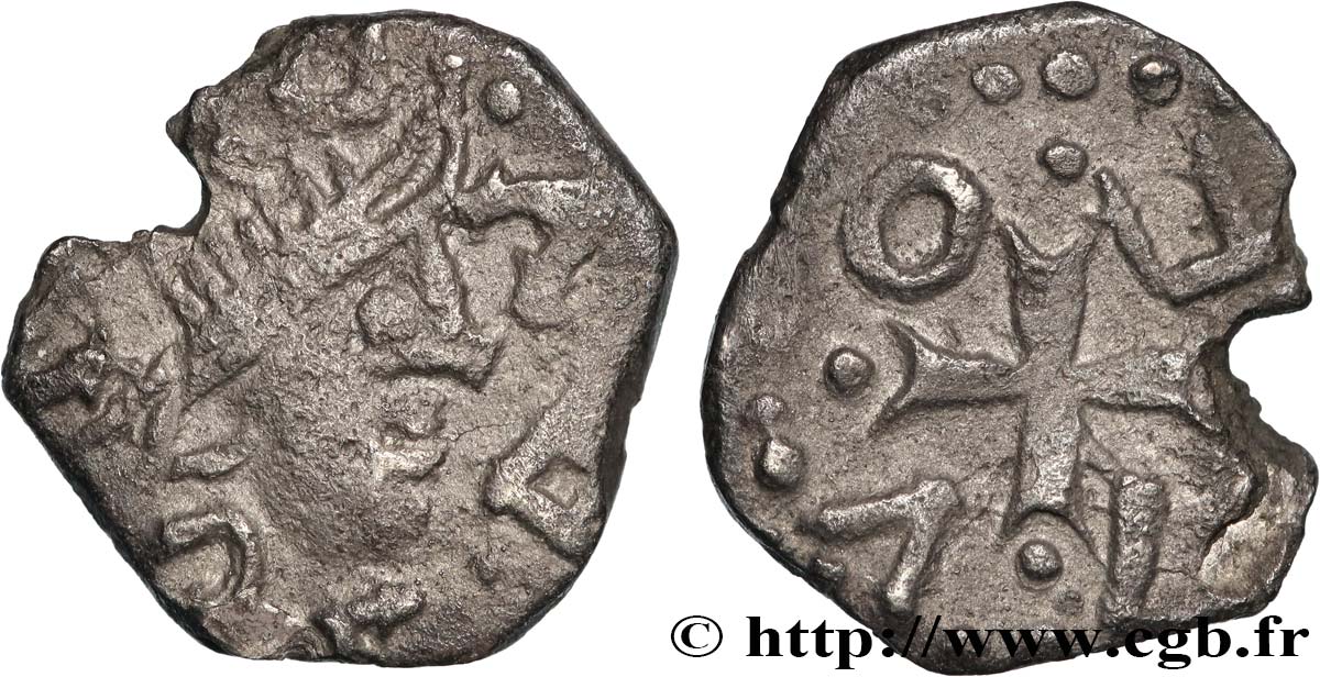 MEROVINGIAN COINS Denier MBC