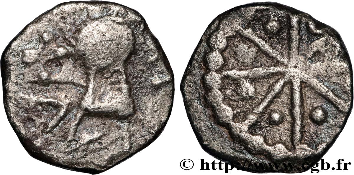 MEROVINGIAN COINS Denier fSS