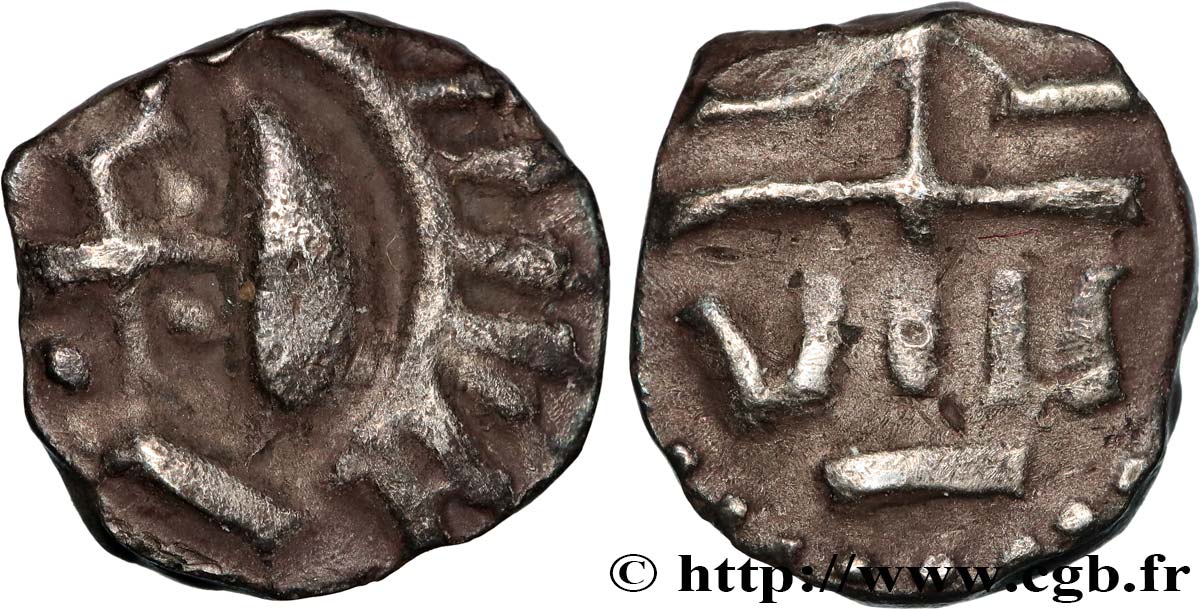 MEROVINGIAN COINS Denier fSS