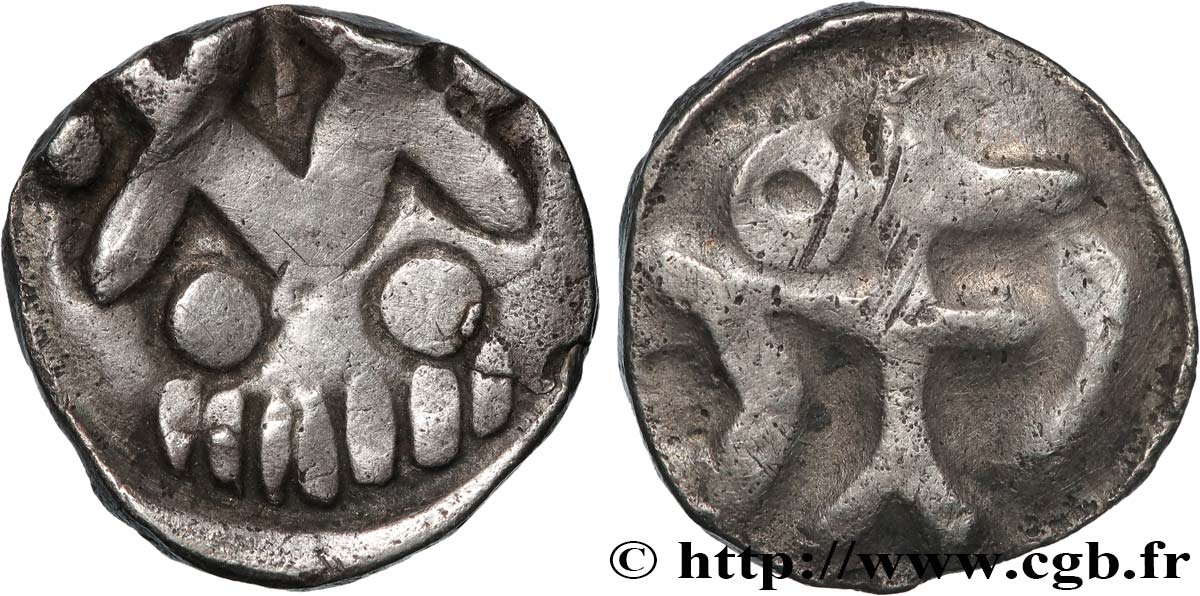 MEROVINGIAN COINS Denier XF