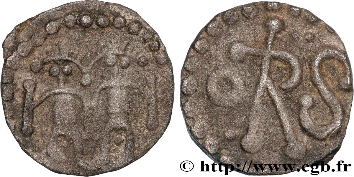 MEROVINGIAN COINS Denier SS