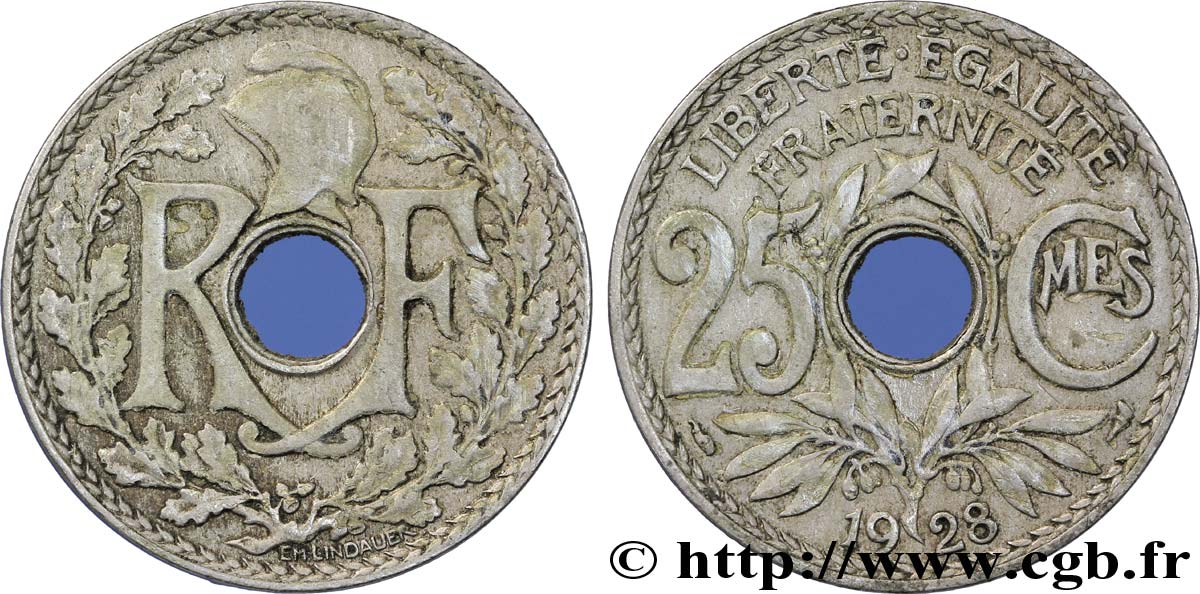 25 centimes Lindauer 1928  F.171/12 S35 