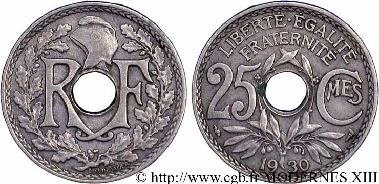 25 centimes Lindauer 1930  F.171/14 TB20 