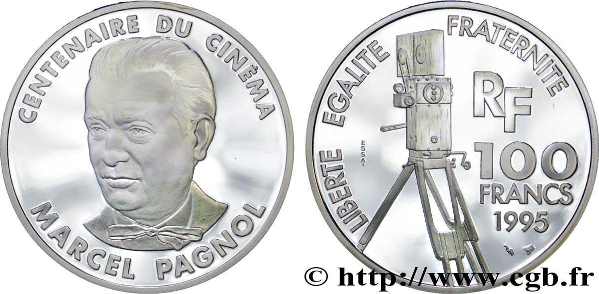 Essai Belle Epreuve 100 francs - Marcel Pagnol 1995  F.1652 3 FDC70 