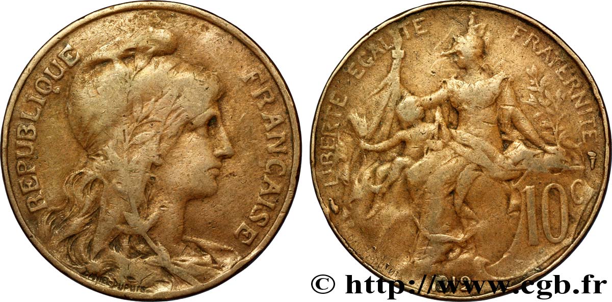 10 centimes Daniel-Dupuis 1912  F.136/21 MB20 