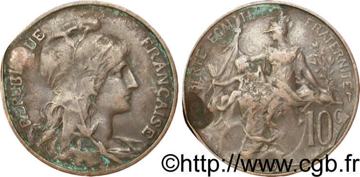 10 centimes Daniel-Dupuis 1915  F.136/24 B8 