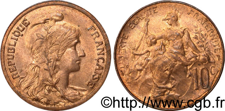 10 centimes Daniel-Dupuis 1915  F.136/25 SC63 