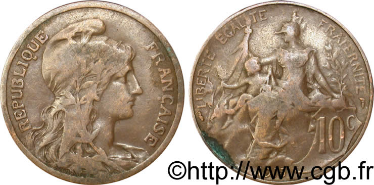 10 centimes Daniel-Dupuis 1915  F.136/25 B12 