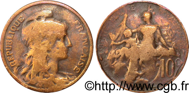 10 centimes Daniel-Dupuis 1921  F.136/30 B8 