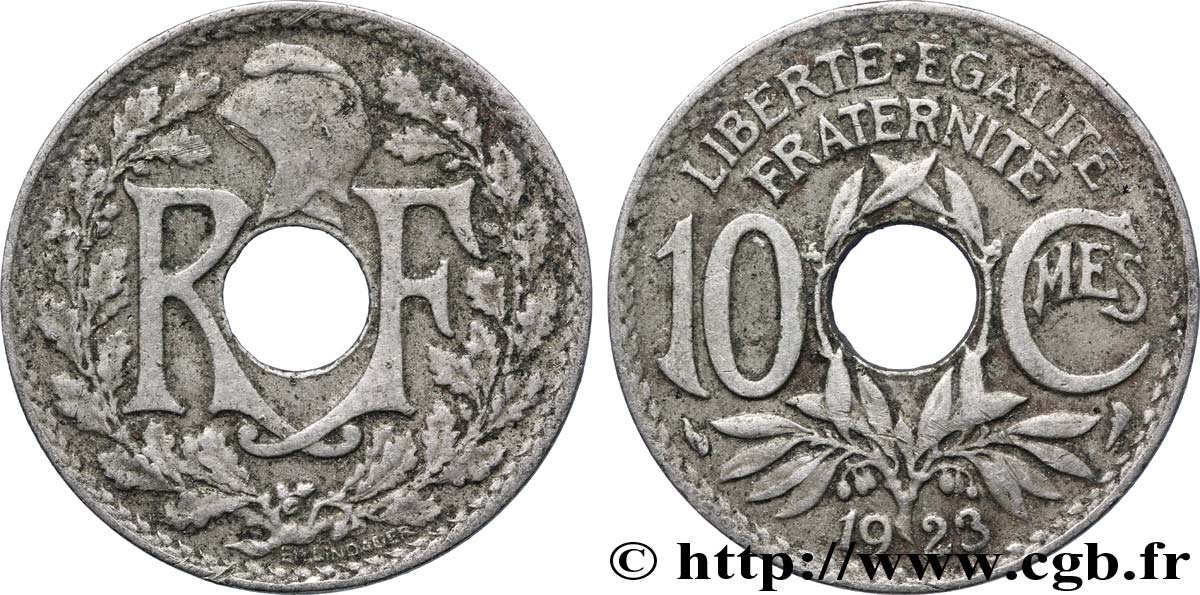 10 centimes Lindauer 1923  F.138/8 TTB40 