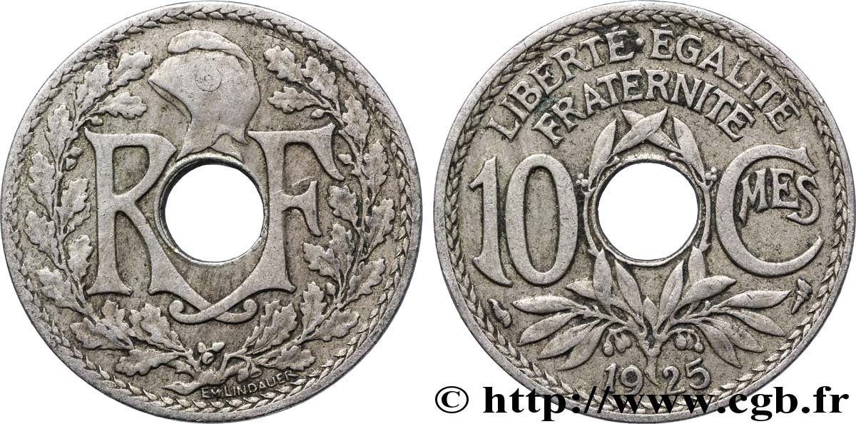 10 centimes Lindauer 1925  F.138/12 TB35 