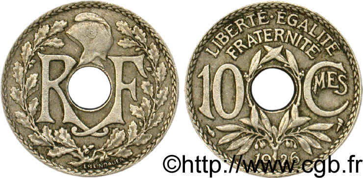 10 centimes Lindauer 1926  F.138/13 BC35 