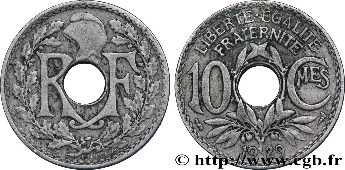 10 centimes Lindauer 1929  F.138/16 TTB40 
