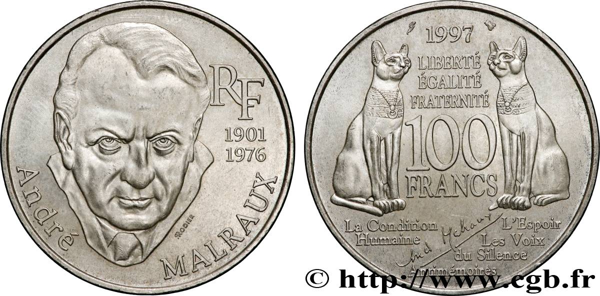 100 francs Malraux 1997  F.465/2 AU 