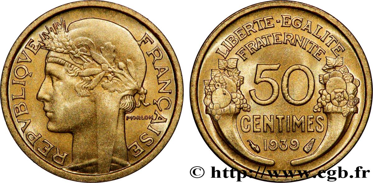 50 centimes Morlon 1939  F.192/15 ST65 