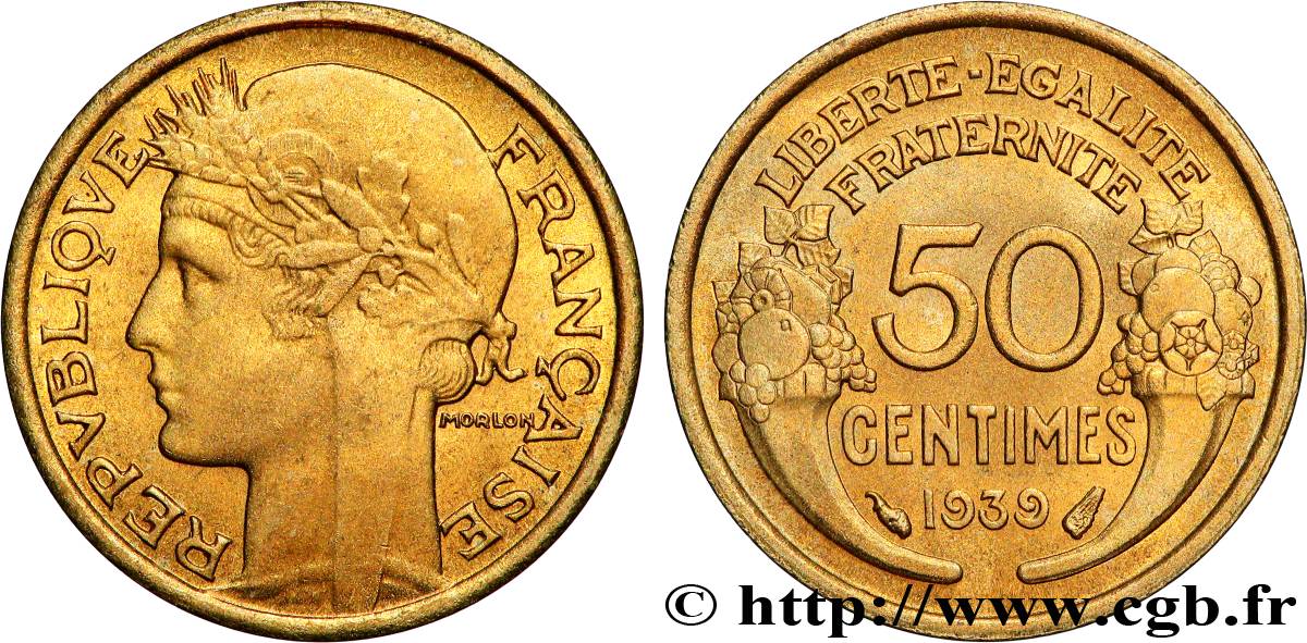 50 centimes Morlon 1939  F.192/15 ST65 