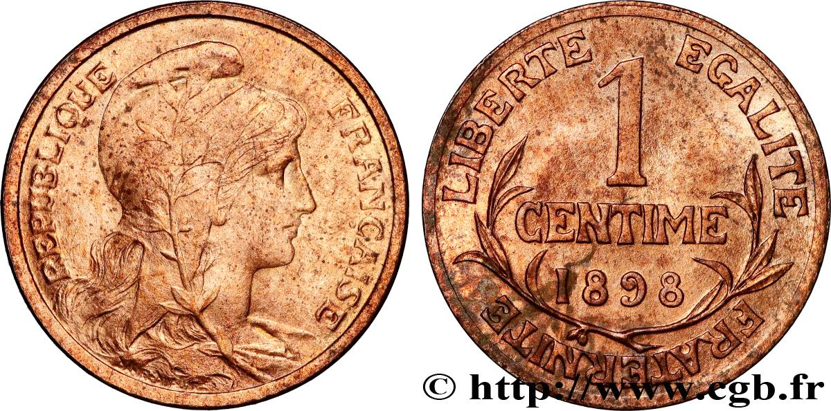 1 centime Daniel-Dupuis 1898 Paris F.105/1 fST64 