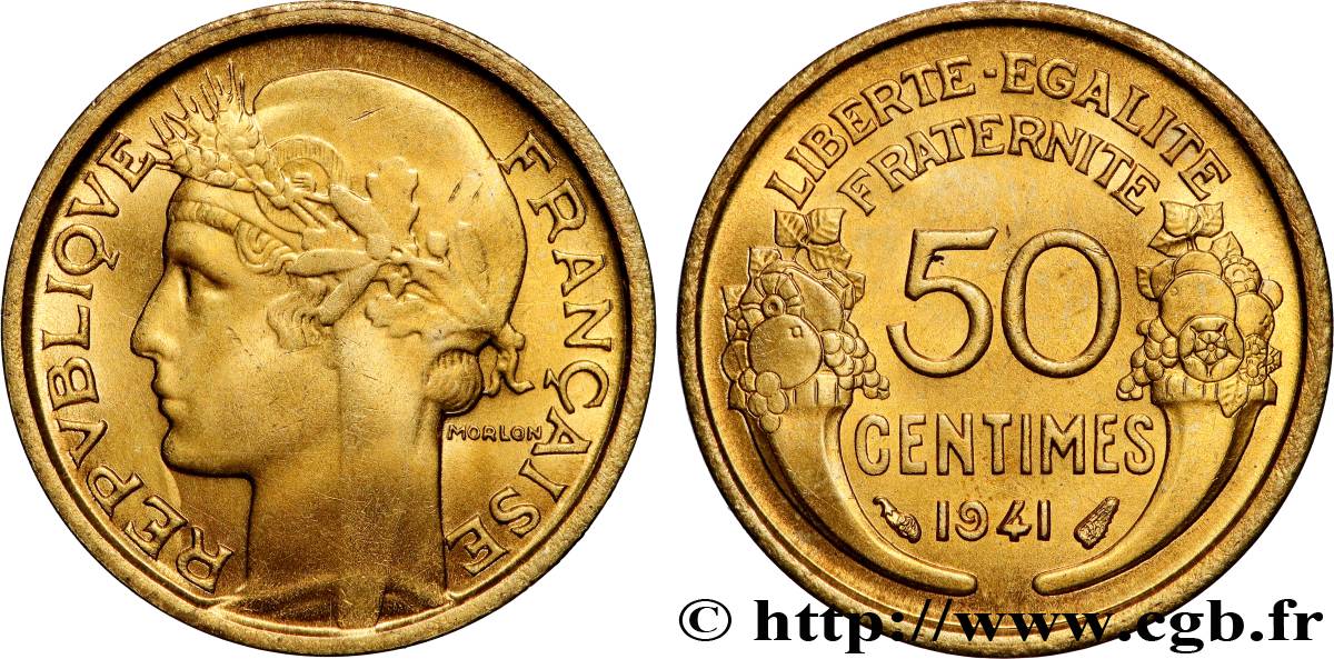50 centimes Morlon 1941  F.192/18 ST65 