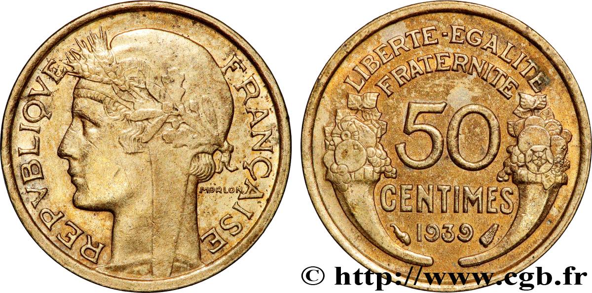 50 centimes Morlon 1939  F.192/15 VZ 