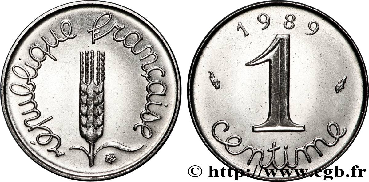 1 centime Épi 1989 Pessac F.106/46 MS 